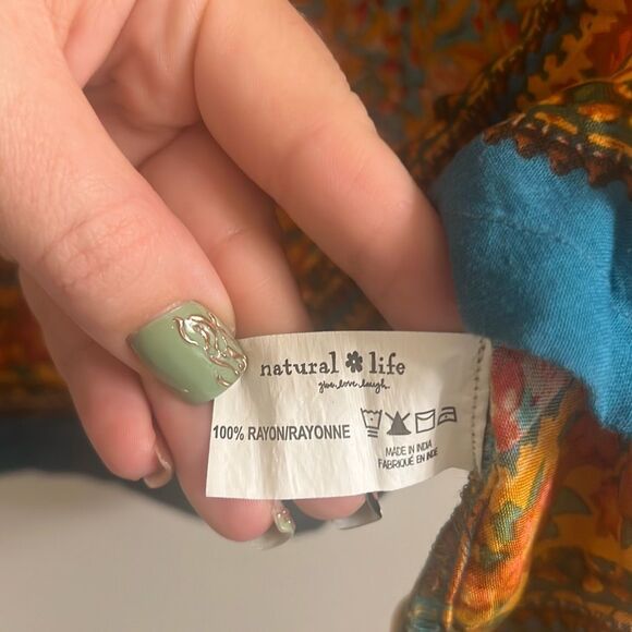 ✨Natural Life Dara V-Neck Mini Sz XL Dress✨ - Picture 11 of 11